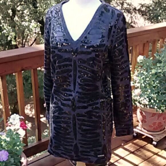 Michael Kors Grey Sweater Dress  - Picture 1 of 7
